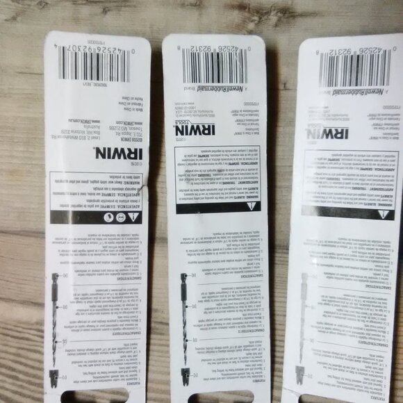 Irwin Countersink tool lot of 3 - #14 and #4 New in packages - Picture 9 of 12